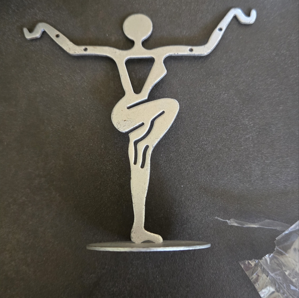 Silver + Black Dancer Earring Displays. Lot Of 42